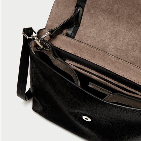 Zara combined leather city bag, multicolor - Picture 4 of 8